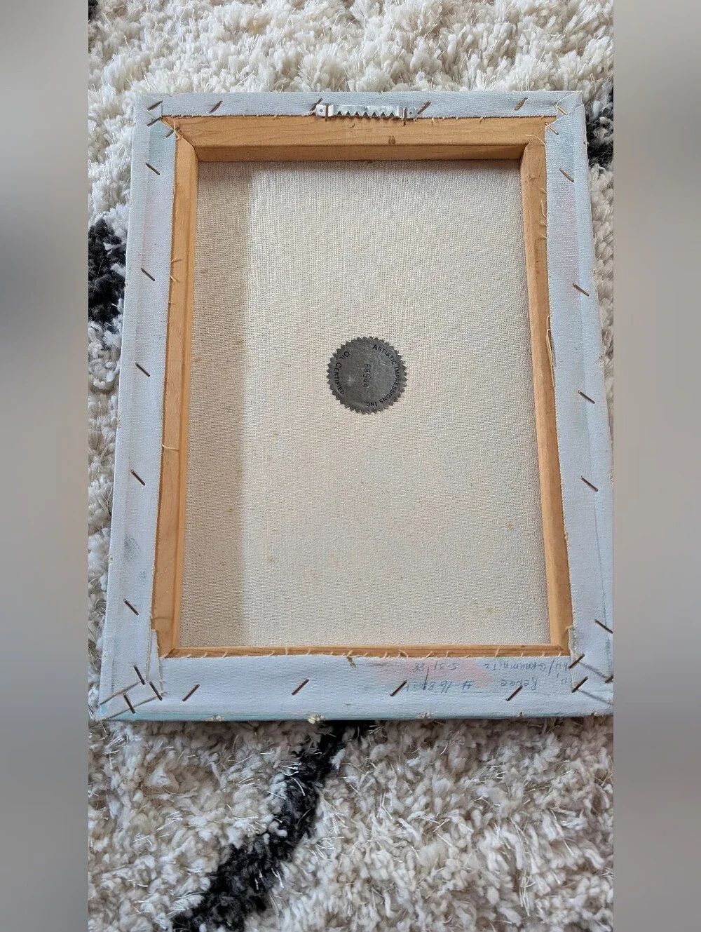 Original certified, signed and dated Geisha oil painting